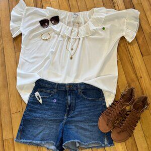 Chaus - White Blouse - 12
